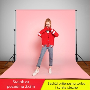 Su Ben pozadinski okvir za studij, aluminijski univerzalni stalak za pozadinu s vrećom za pohranu