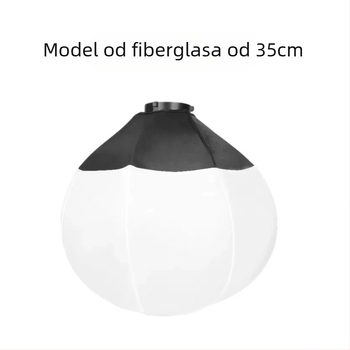 Yt-35q Soft Light uređaj za fotografiju i prijenos uživo • sferni difuzor • materijal: Oxford tkanina • maksimalno opterećenje 2–5 kg • uključuje difuzor i konstrukciju