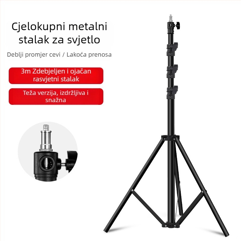 Stativ za fotografiju Su Ben s mehanizmom zračnog tlaka, zračnim jastukom i konstrukcijom od aluminijske legure