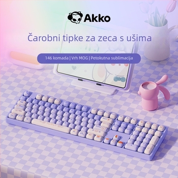 AKKO bežična mehanička tipkovnica s temom zeca