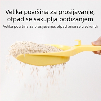 HAWoo lopatica za mačji pijesak - PP materijal, s finim otvorima, jednostavno čišćenje, višenamjenska
