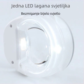 Chuda USB punjiva povečalica s LED HD rasvjetom, model 6010C