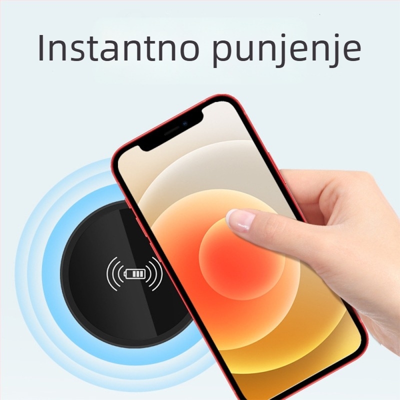 Ugrađeni bežični punjač za stolni rad – Qi PD brzo punjenje, max. 15W, izlazna struja 1,67A