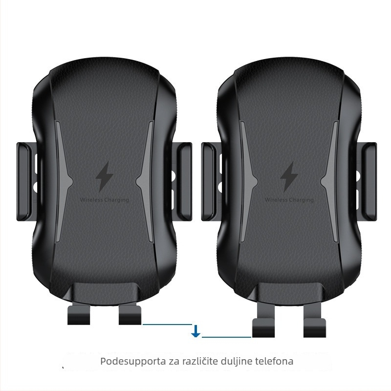Freedrive Bežični automobilski brzi punjač s dodirnim senzorom, 10W QC2.0, 1.5A Micro USB, CE/FCC/ROHS