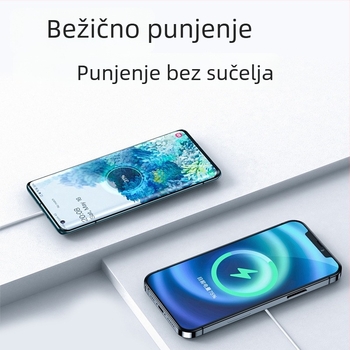 Magnetni MagSafe punjač za iPhone 12 i novije — PD brzo punjenje, 15W, 2A, kompatibilno