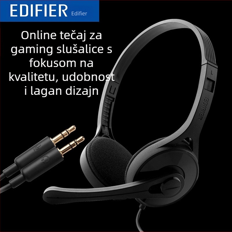 Edifier/Ramblers K550 žičane gaming slušalice s mikrofonom, 300 g