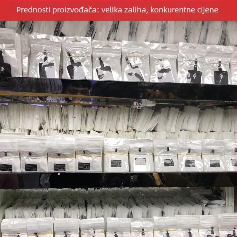 Type-C bežični prijemnik za bežično napajanje s patchom senzorske zavojnice, univerzalni, AFC, 5W, 1A izlaz, direktno punjenje