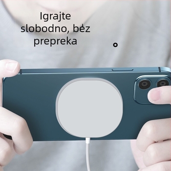 MagSafe bežični punjač za iPhone 12/13, magnetsko punjenje, 15W, 2A, QC3.0, mogućnost prilagodbe