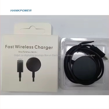 Metalni bežični punjač za Samsung Watch – magnetsko punjenje, 15W, QC4.0 brzo punjenje, kompatibilno s Galaxy Watch 3/4/Watch5 Pro