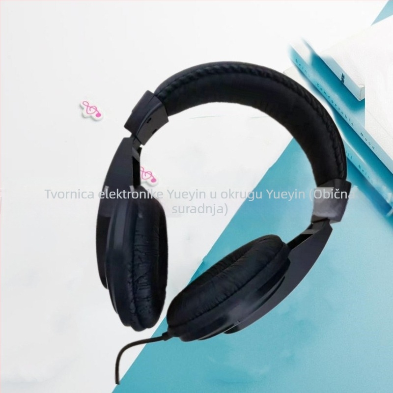 Slušalice za glavu, žične, 3,5 mm priključak, PVC kabel, model 750, sportska namjena