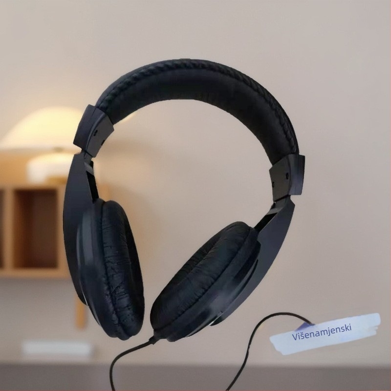 Slušalice za glavu, žične, 3,5 mm priključak, PVC kabel, model 750, sportska namjena