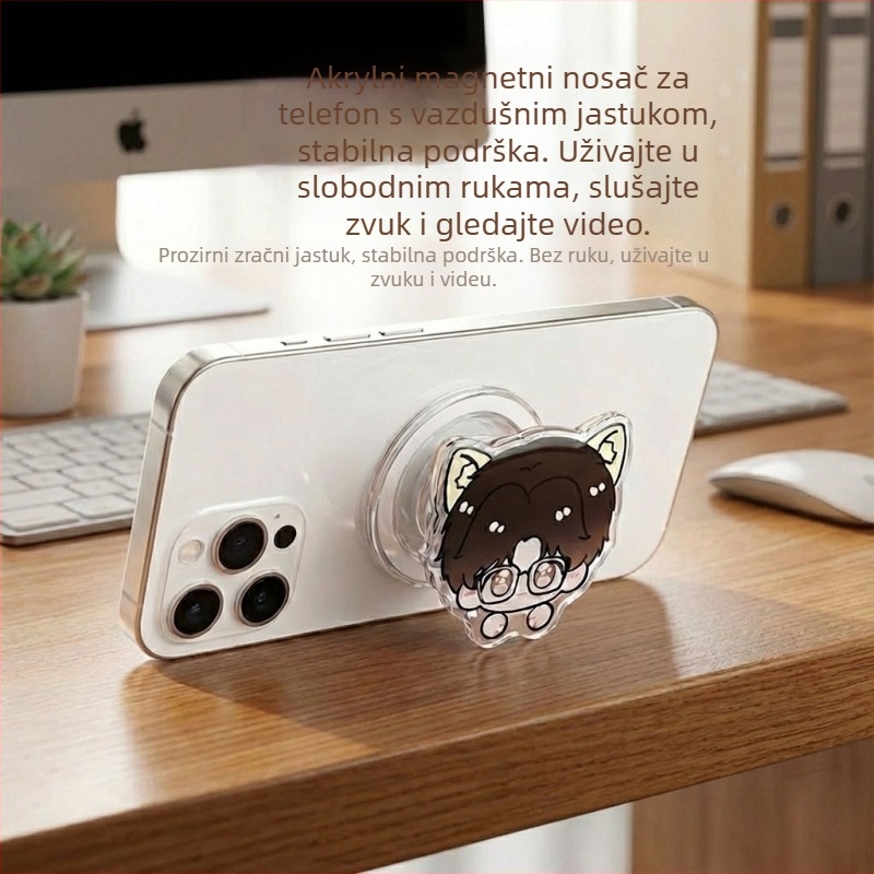 Akrilni magnetski držač za mobitel, univerzalni, magnetska serija, magnetski stil, za ured