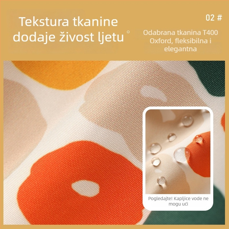 Kockasta torbica za pohranu ruža i kozmetike, pamuk materijal, putni višenamjenski organizator šminke