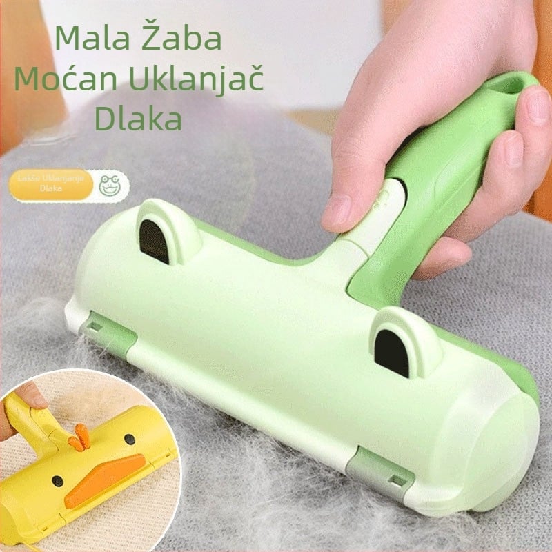Žabom oblika elektrostatna četka za uklanjanje dlaka kućnih ljubimaca – plastika, tip četka-češalj, marka Jieyu Daily Necessities, pogodna za pse, 70 komada u kutiji