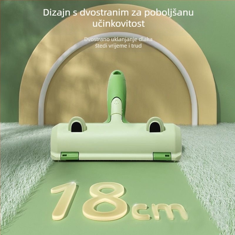 Žabom oblika elektrostatna četka za uklanjanje dlaka kućnih ljubimaca – plastika, tip četka-češalj, marka Jieyu Daily Necessities, pogodna za pse, 70 komada u kutiji
