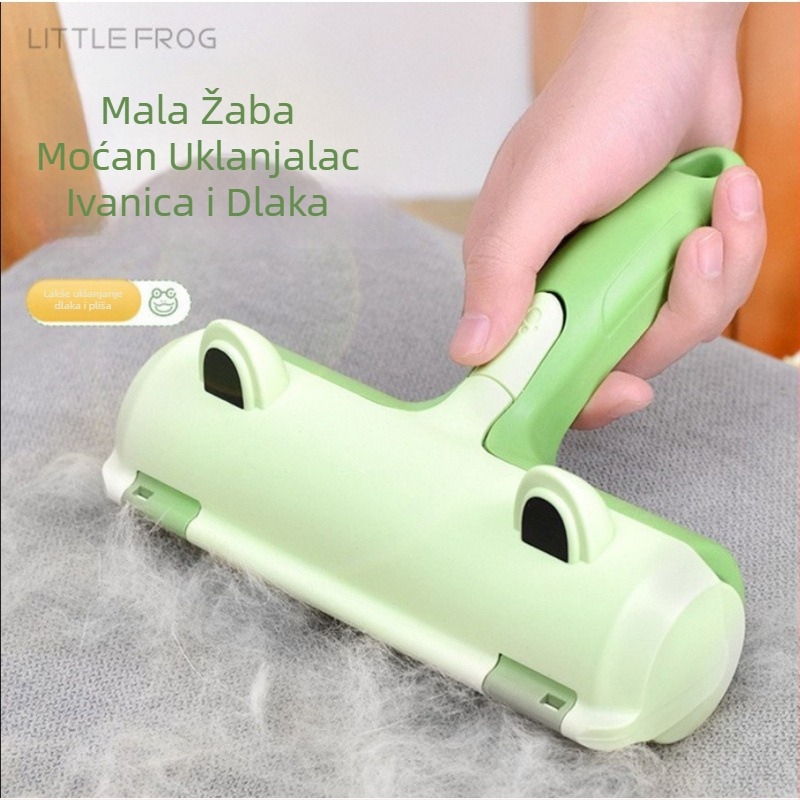 Žabom oblika elektrostatna četka za uklanjanje dlaka kućnih ljubimaca – plastika, tip četka-češalj, marka Jieyu Daily Necessities, pogodna za pse, 70 komada u kutiji