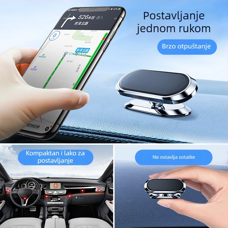 Auto magnetski držač za telefon, magnetska pločica na dashboardu, mekano ljepilo, IP stil, marka: Five Excellent Families