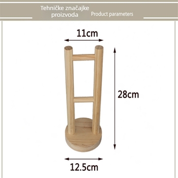 Drveni držač za slušalice i izložbu – Model JD002, Kategorija izvora: Spot, Podržava distribuciju jednog komada, Licencirana privatna marka: Da