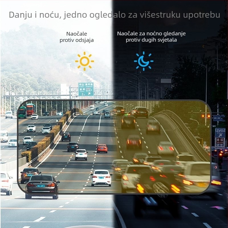 Auto naočale protiv zasljepljivanja za noćnu vožnju, zaštita očiju od farova, dvostruka upotreba, otporne na visoke temperature