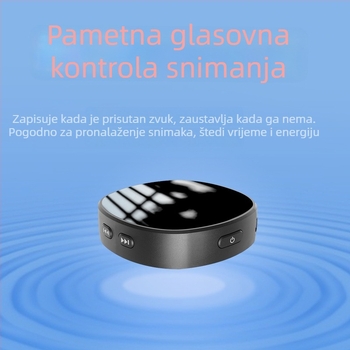 Pero za snimanje WAV, snimanje jednim klikom, 200 sati snimanja, TF kartica, USB 2.0