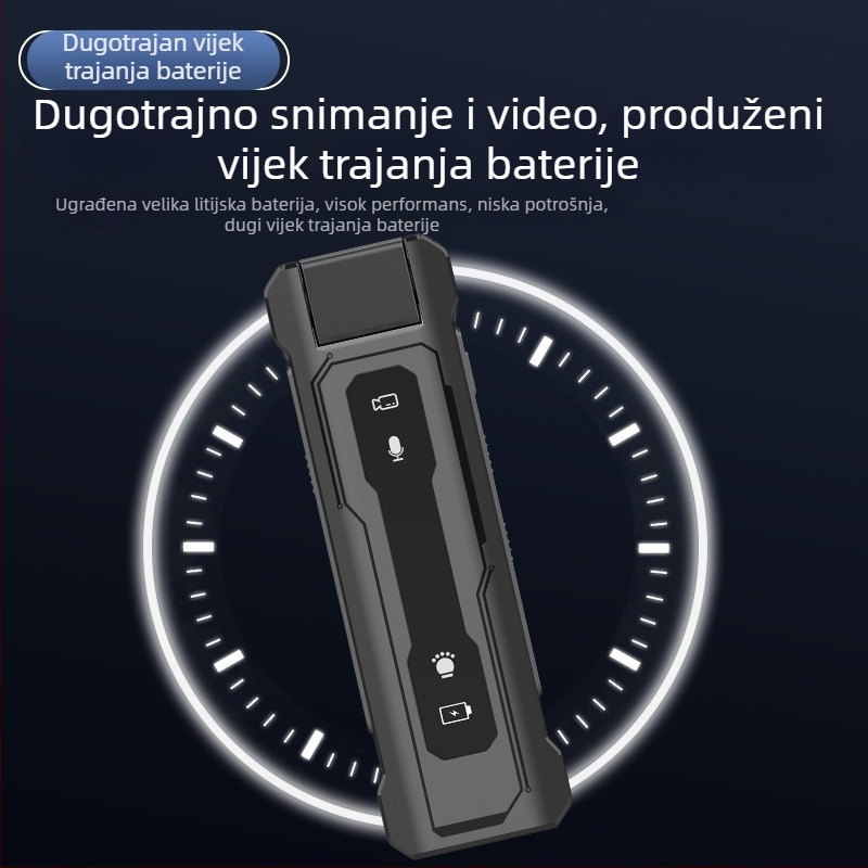 Elebest C5 zapisna olovka s kamerom – 1080p Ultra HD video, WAV zvuk, 5–6 sati snimanja, podrška TF kartici, USB-C sučelje