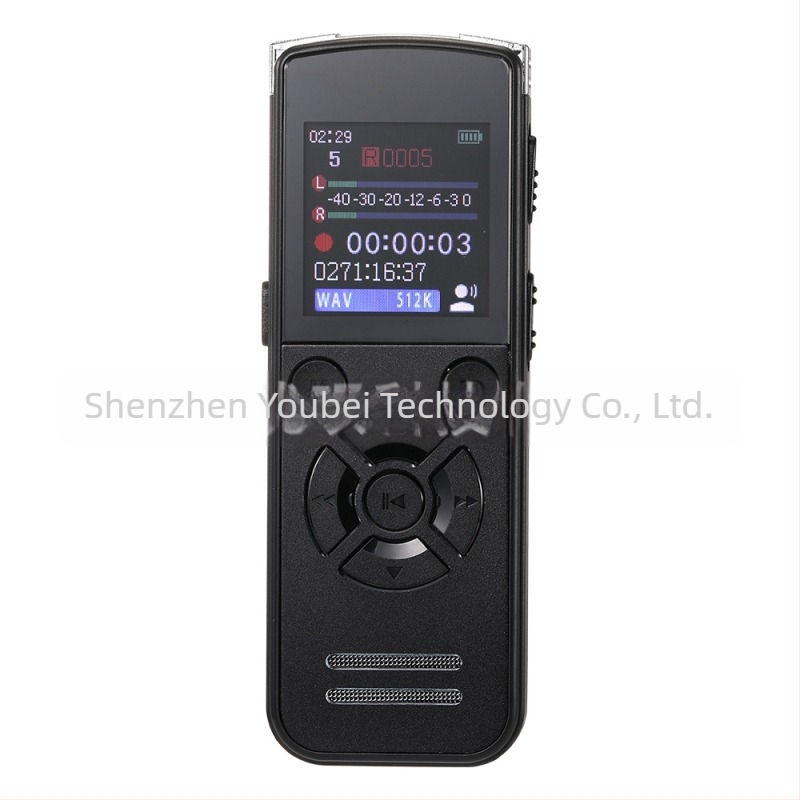 Digitalni diktofon s jednim klikom snimanja i MP3 player ( WAV, 4500 minuta snimanja, TF kartica, USB 2.0)