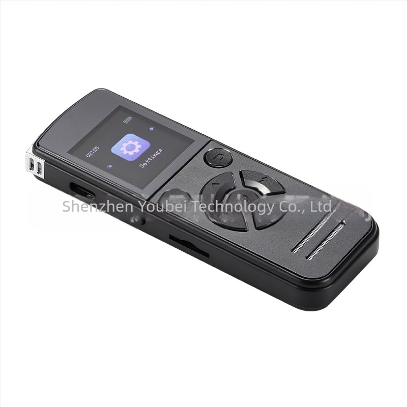 Digitalni diktofon s jednim klikom snimanja i MP3 player ( WAV, 4500 minuta snimanja, TF kartica, USB 2.0)