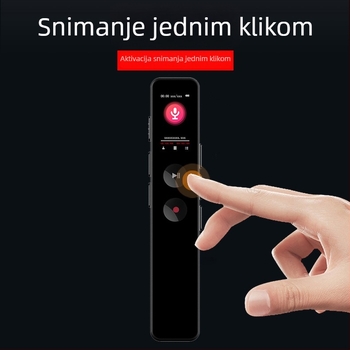 MP3 zapisno pero s kolor TFT zaslonom, HD redukcija šuma, prenosni rekordér za studente i poslovne sastanke