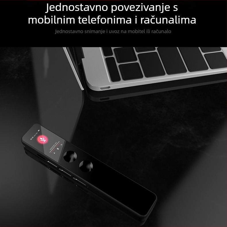MP3 zapisno pero s kolor TFT zaslonom, HD redukcija šuma, prenosni rekordér za studente i poslovne sastanke