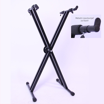 Music Companion okvir za električno klavir, metalna konstrukcija, model 001, za glazbene instrumente