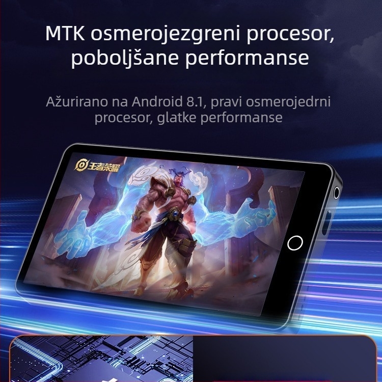 M500 Multimedijalni player s WiFi-jem, HD zaslonom, USB 2.0, Bluetooth-om i Kamerom