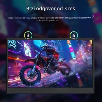 Prijenosni monitor ZA11.6 - IPS LCD, 1366x768, 16:9, USB i HDMI