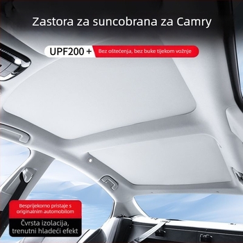 Auto sjenilo za Camry 9. generacije – panoramsko sjenilo za krov, mrežasti materijal