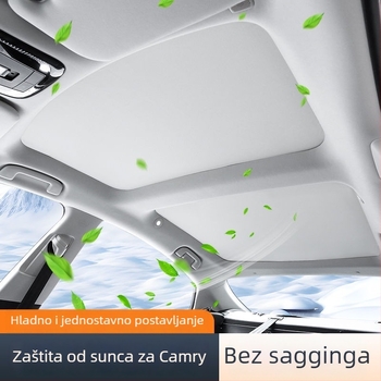 Auto sjenilo za Camry 9. generacije – panoramsko sjenilo za krov, mrežasti materijal
