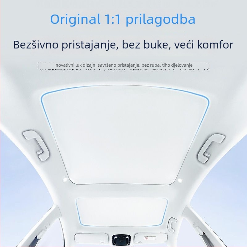 Auto sjenilo za Camry 9. generacije – panoramsko sjenilo za krov, mrežasti materijal