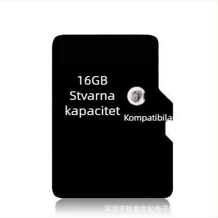 MXJ MX-1 MP3 player s TF kartom, USB 2.0, 3,5 mm slušni utor, MP3 podrška, baterija 450 mAh