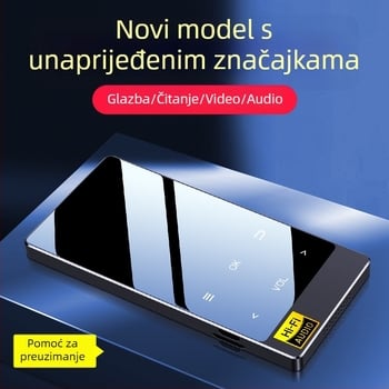 MP3 player Amoi x3, 320x240 rezolucija, USB 2.0, dodirni zaslon, podrška TF kartici, MP3/WMA/WAV/OGG/FLAC/AAC/APE