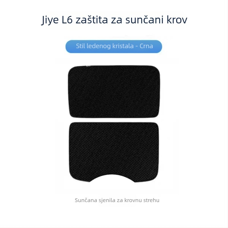 Packard sjenilo za sunroof – mreža, Snap-in montaža, za krov, opće korištenje
