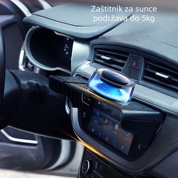 Sjenilo za automobilni zaslon: centarni zaslon, anti-refleksija, ABS materijal, teleskopijska montaža, opća kompatibilnost, moguć ispis logotipa, licencirana privatna marka