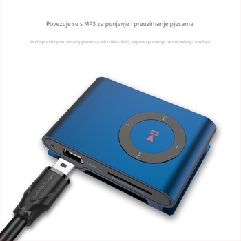 USB 2.0 na Mini 5-pin podatkovni kabel sa trostranom zaštitom i zlato premazanim kontaktima, duljina 1,5 m