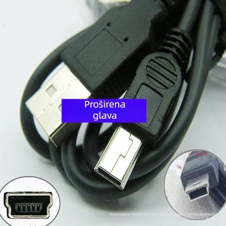 V3 prošireni kabel za podatke i napajanje MP3/MP4, sučelje 22041, jednostrani kraj, automatsko isključivanje, TPE materijal