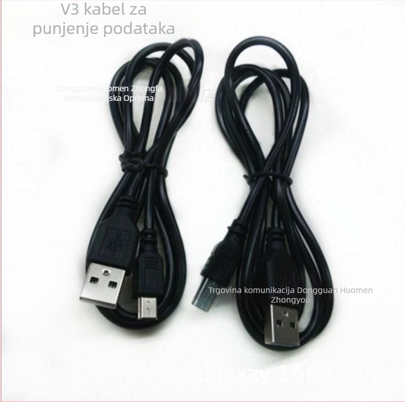 V3 prošireni kabel za podatke i napajanje MP3/MP4, sučelje 22041, jednostrani kraj, automatsko isključivanje, TPE materijal