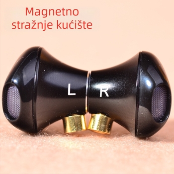 FRELUR Van Ray Pole-501 MMCX slušalice, žične, 32 Ω, pokretna zavojnica, 14,2 mm pogon, MP3/telefonski headset