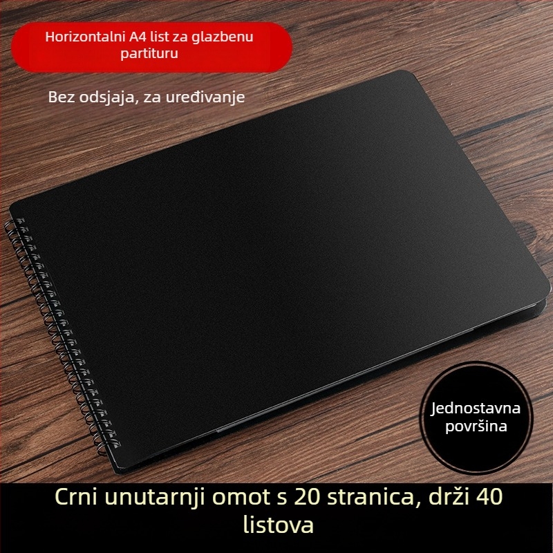 PTNOKA klip za partiture, PP materijal, model HGPJ40PHS, pakiranje u plastičnu vrećicu, za klavir i srodne klavirske instrumente