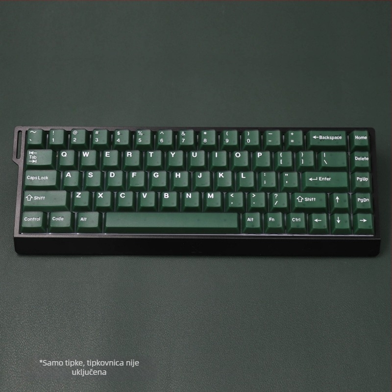 Pbts keycap s dvostrukim slojem graviranja, OEM visina, univerzalna kompatibilnost, ovlaštena privatna marka