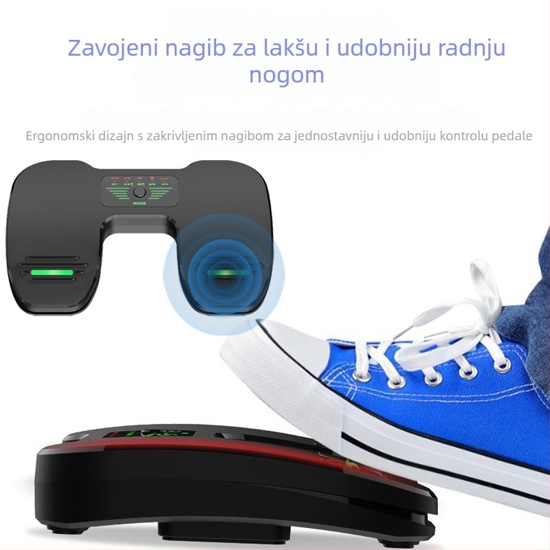 Automatski prevrtač stranica partituri – ABS materijal, By-p2 model, Bluetooth, kompatibilan s tabletom i pametnim telefonom, profesionalno elektroničko okretanje partituri
