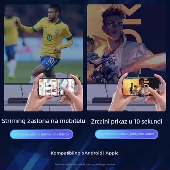 Android TV Box, 4K, osmojezgreni HiSilicon, 4GB flash, Android OS