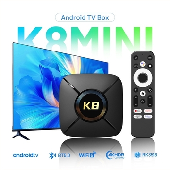 Android TV Box s Androidom 14.0, 4K, Rockchip A53 četverostruki procesor, 2GB RAM, 16/32GB ROM