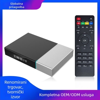 Hd50 mrežni set-top box s procesorom RK3566, 4K izlaz, gigabitni Ethernet, ugrađeni SATA disk, 16GB lokalne pohrane