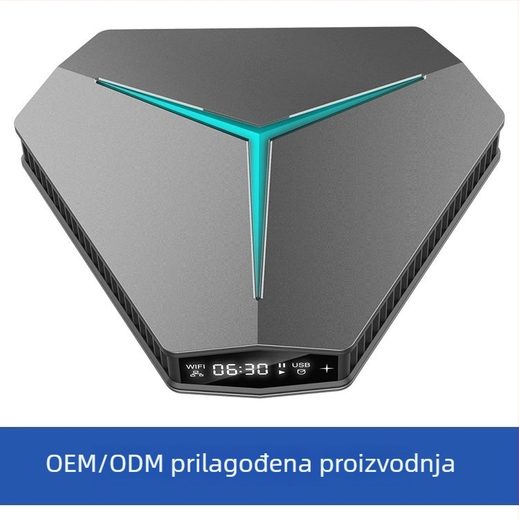 Kućni 8K set-top box s RK3566 – 2GB RAM, do 128GB memorije, 8K izlaz, HDMI/USB/LAN, Android/Linux